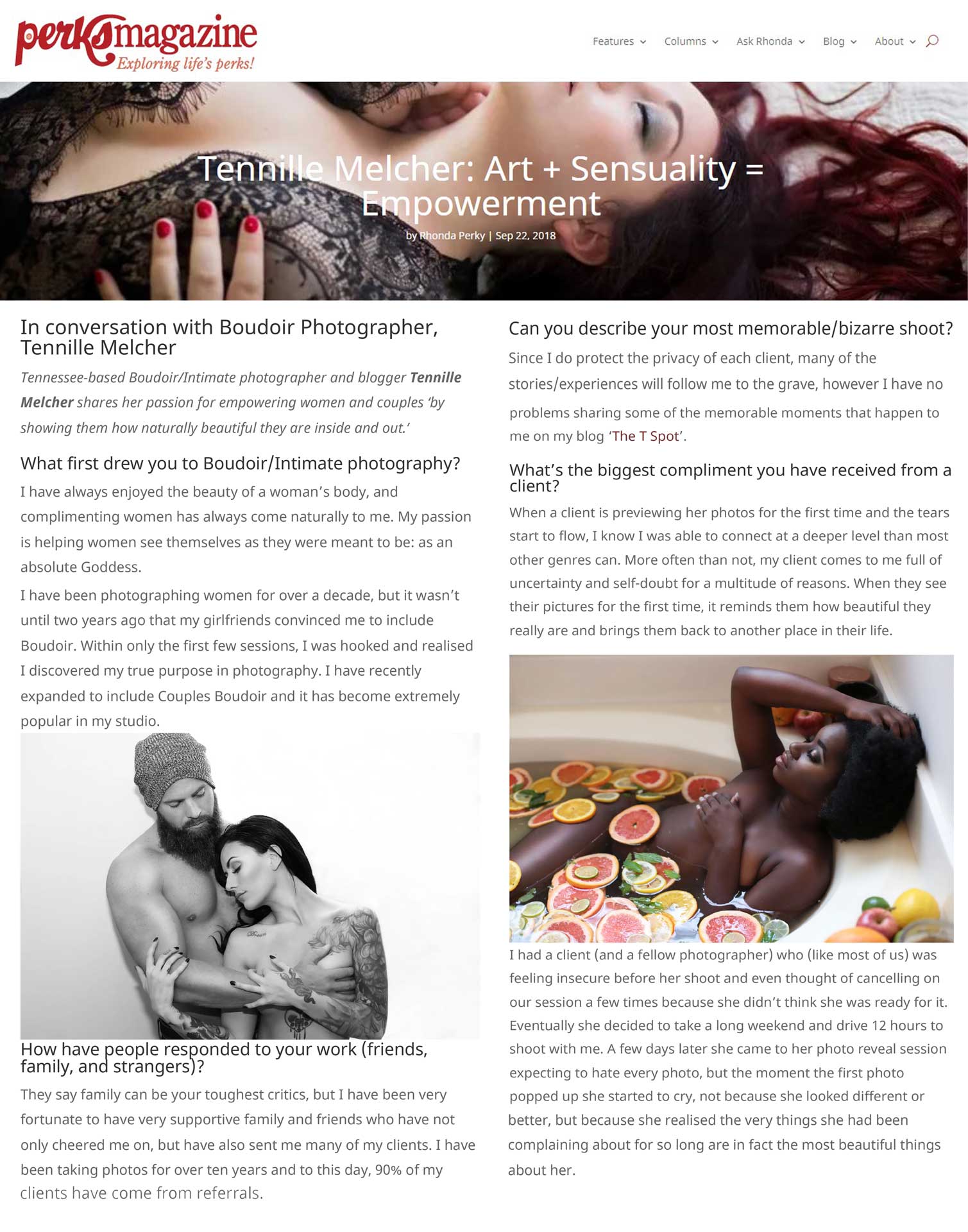 Perks Magazine - Interview