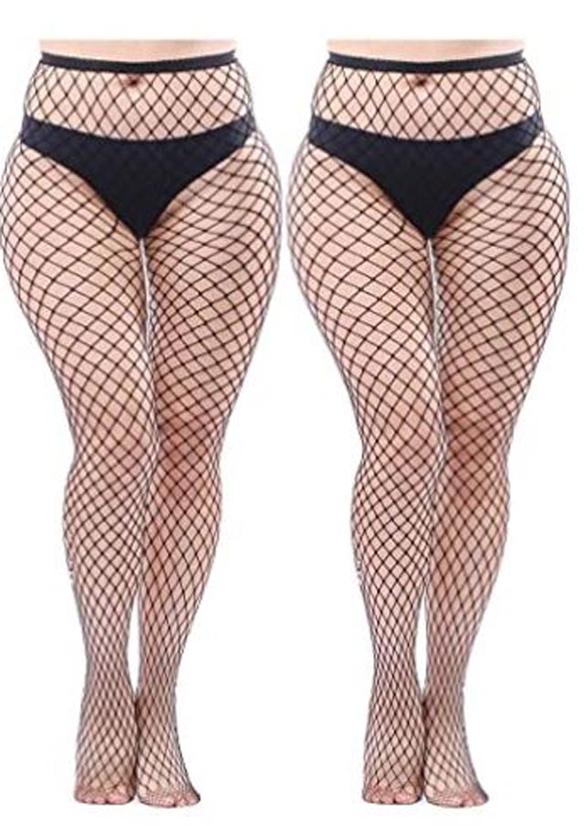 Plus Size Fishnets
