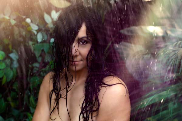 Aqua Symphony: Harmonizing Boudoir with the Rain